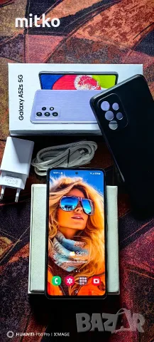 SAMSUNG GALAXY A52-Перфектно състояние.Пълен комплект , снимка 2 - Samsung - 55929279