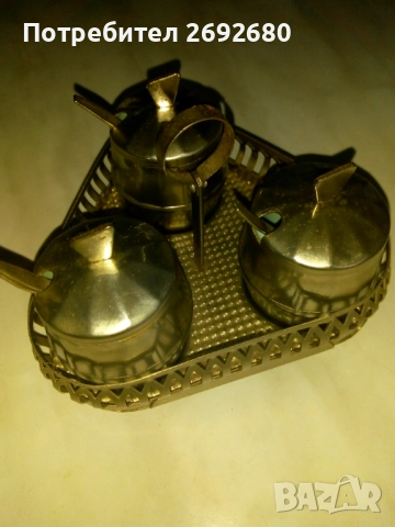 Нов комплект за подправки от времето на соца, снимка 1