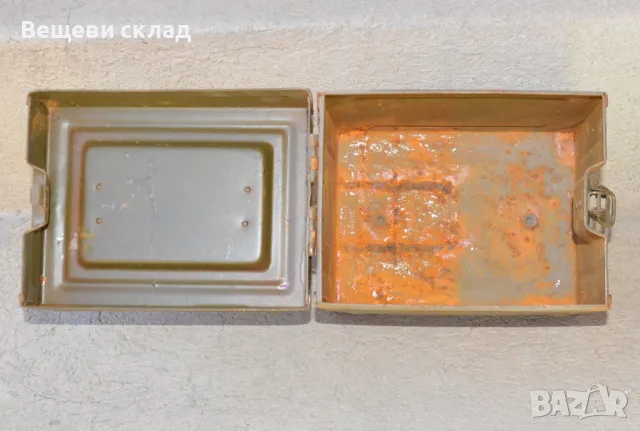 Военна метална кутия за принадлежности КИД, снимка 4 - Антикварни и старинни предмети - 49416832