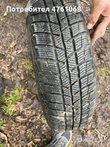 Зимни гуми 14 ки на два месеца са 165/70/14 , снимка 3 - Гуми и джанти - 53783004