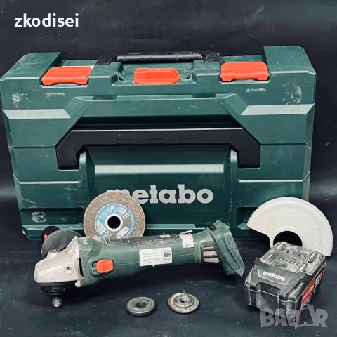 Акумулаторен ъглошлайф METABO WB 18 LTX BL 125 QUICK