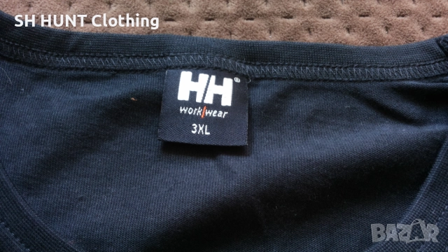 HELLY HANSEN Work Wear T-Shirt размер 2-3XL работна тениска W4-46, снимка 8 - Тениски - 52046735