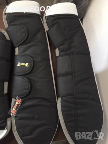 Транспортни гамаши/ протектори за коне T de T/ 4 броя в комплект, М, снимка 3 - Други стоки за животни - 44762250