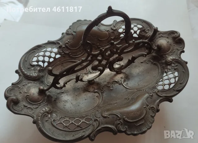 Стар лъжичник WMF, снимка 5 - Антикварни и старинни предмети - 56168356