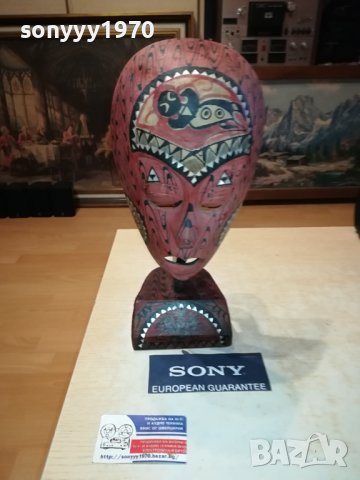 ALLERLEI-МАСКА НА СТОЙКА ОТ ФРАНЦИЯ 2307230959, снимка 8 - Антикварни и старинни предмети - 41631293