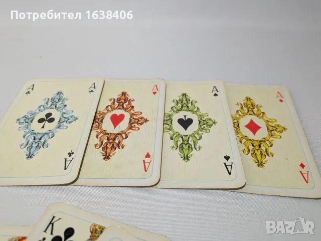 Стари карти за игра, ГДР , снимка 2 - Карти за игра - 56256070