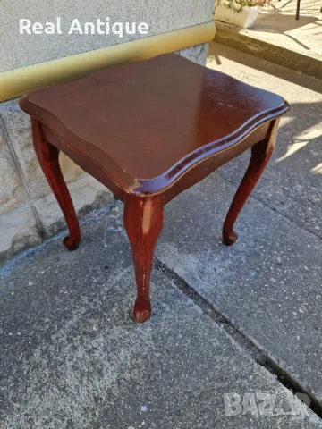 Прекрасна антикварна английска масичка , снимка 4 - Маси - 47882619