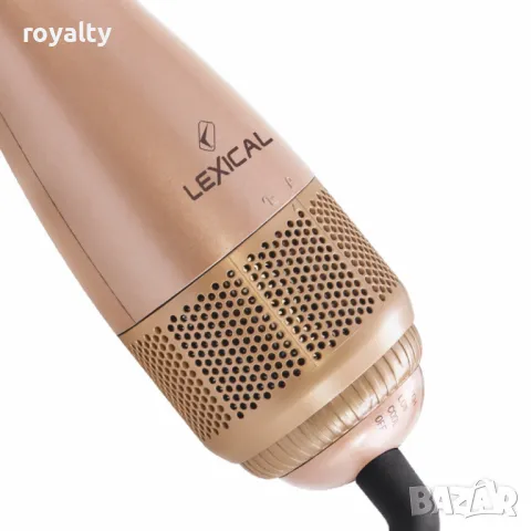 Електрическа нагреваема четка за коса 1200W Lexical, снимка 3 - Аксесоари за коса - 49736141