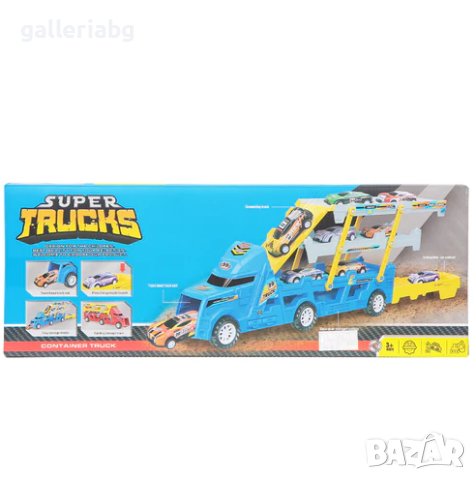 Автовоз със колички, снимка 2 - Коли, камиони, мотори, писти - 41806200