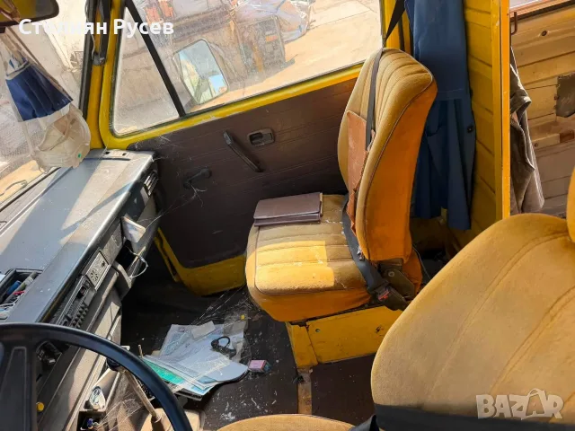 vw  t3 transporter diesel  , без документи / цял за части -цена 650 евро -бракуван и се продава цял , снимка 12 - Бусове и автобуси - 55843290
