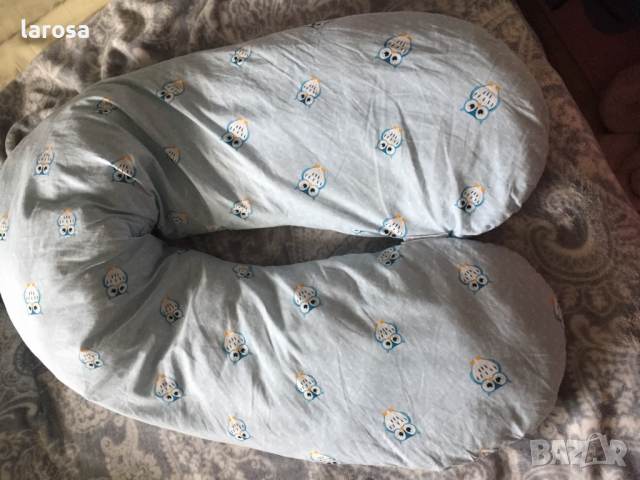 Възглавницаза бременни, за кърмене и гнездо, снимка 4 - Аксесоари за кърмачки - 36195964