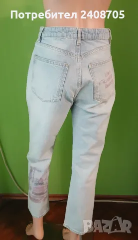 Оригинални дамски дънки  Desigual , снимка 2 - Дънки - 56150008