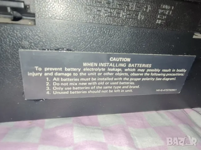 Радиокасетофон Sanyo M-W170K, снимка 8 - Радиокасетофони, транзистори - 50232027