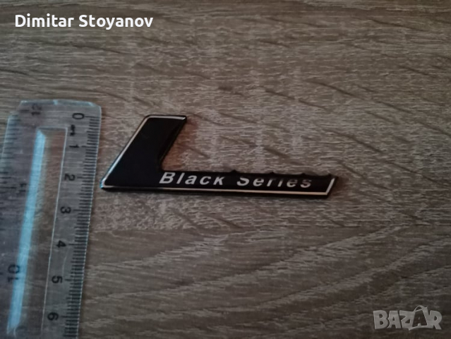 Надпис лого Мерцедес Бенц Mercedes Benz Black Series, снимка 4 - Аксесоари и консумативи - 36227506