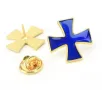 Командирски Масонски Ръкавели Тамплиери Рицари Blue Enamel Cross Knights Templar Cufflinks Commander, снимка 2
