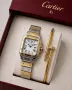 Cartier ⚜️Часовник + Гривна ⚜️, снимка 2