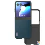Motorola Razr 50 Удароустойчив ABEEL Litchi Texture Калъф и Протектор, снимка 5
