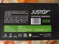 Justop 600W power supply захранване настолен компютър, снимка 1
