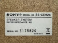 Тонколони  SONY SS-CEH26, снимка 4