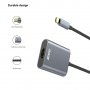 BENFEI USB C към 4К HDMI адаптер, Thunderbolt 3, алуминиев корпус, снимка 3