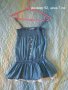 Дънкова рокличка, снимка 1 - Бебешки рокли - 44178013