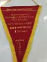 Социалистическо флагче флаг Комбинат Атомна енергетика 1987, снимка 2