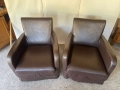 Две кожени кресла, снимка 3