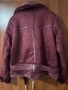 Яке байкър-цвят бордо, снимка 3
