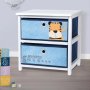 Красив шкаф за детска стая с чекмеджета на марката Home Styling Collection, снимка 1