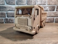 Дървен модел на камион – Самосвал – Craft Camp, снимка 2