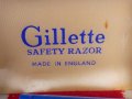 Самобръсначка GILLETTE SAFETY RAZOR Made IN ENGLAND От-60 години По Случай Коронясването на Кралица , снимка 3