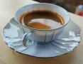 Порцеланова чашка за късо кафе ALP Чехословакия, снимка 1 - Антикварни и старинни предмети - 39379861