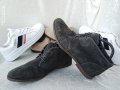 КАТО НОВИ кларкове 44 - 45 original  AM®, 100% естествена кожа = велур, GOGOMOTO.BAZAR.BG®,КАТО НОВИ, снимка 5