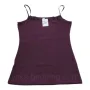 Дамски лилав потник ИВОН с тънка презрамка и дантела, размери S-2XL, снимка 2