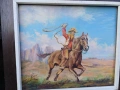 Лот от три картини-"Дивият запад"., снимка 4