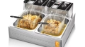 Професионален Фритюрник RAF R5221 – Двоен съд, професионална мощност, снимка 1