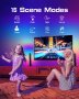 Интелигентни LED светлинни ленти с управление от APP,RGB светлинна лента с 15 сценични режима, Bluet, снимка 5