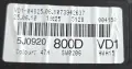 Табло Километраж Шкода Фабия 2 Skoda Fabia 2 1.6 TDI 2007-2014г OEM 5J0920800D, снимка 3