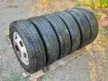 6бр.Джанти 16" 6x170+НОВИ ЗИМНИ ГУМИ Uniroyal 195/75/16C за бус ДВОЙНИ  ГУМИ Iveco Daily(2000-2026), снимка 1
