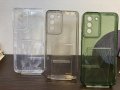 Samsung S21 FE прозрачен кейс с кант, снимка 1 - Калъфи, кейсове - 39766799