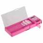 Несесер с калкулатор, Розов, 25.5x3x9см., снимка 2