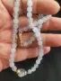 Гердан от аквамарин, снимка 1