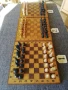 Шах с фигури и професионална дъска от 70-те години,  N:2 дървен шах и фигури, мно., снимка 4
