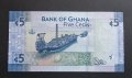 Банкнота. Африка. Гана. 5 седи. 2017 година. UNC., снимка 3