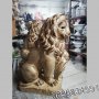 Лъвове от Бетон за Декорация на Дом и Градина Статуя Фигура, снимка 1