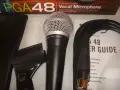 Вокален кабелен динамичен микрофон SHURE PGA48-XLR, снимка 2