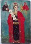 19 Век. Старинна, Голяма Руска Икона на Свети Пророк Данаил, снимка 1 - Антикварни и старинни предмети - 38720533