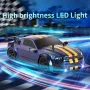КОЛА С ДИСТАНЦИОННО УПРАВЛЕНИЕ IBLIVER, GT RC DRIFT CAR, МАЩАБ 1:14 С LED СВЕТЛИНИ, 4WD, снимка 4