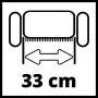 Електрически аератор за трева и разрохквач Einhell RG-SA 1433, 1400 W, 33 cм работен размер, 3-степе, снимка 13