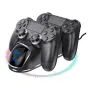 Докинг станция за зареждане на два PS4 контролера, снимка 4